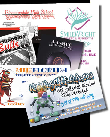 Printing samples from Desco Printing